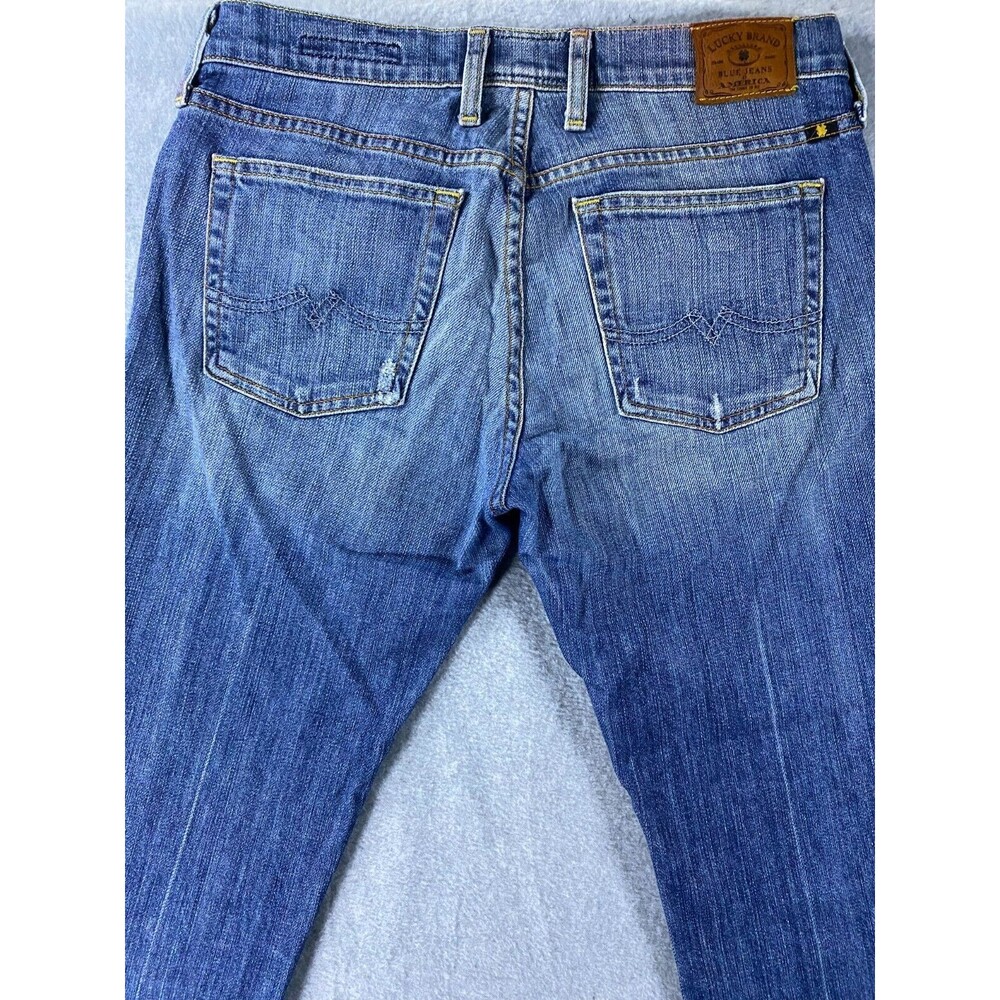 Lucky Brand Jeans Women's 28 Blue Y2K Sweet N Straight Denim Cotton Stretch - Picture 12 of 16
